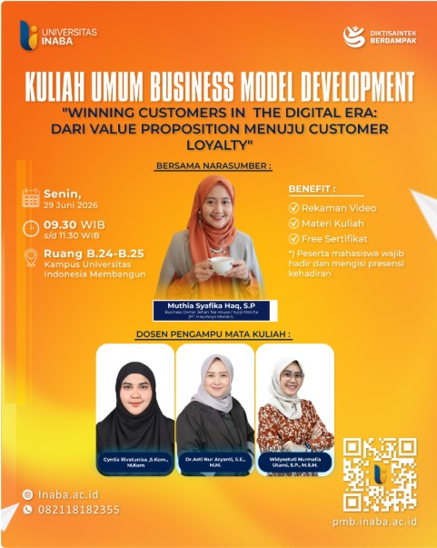KULIAH UMUM BUSINESS MODEL DEVELOPMENT
