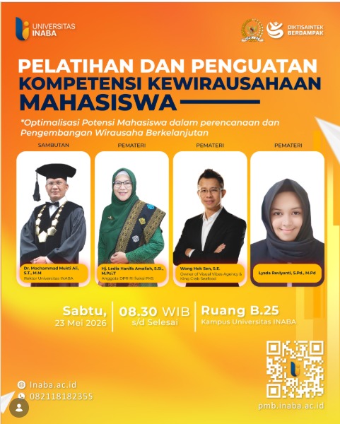 PELATIHAN DAN PENGUATAN KOMPETENSI KEWIRAUSAHAAN MAHASISWA