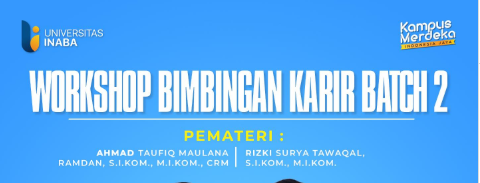 Universitas INABA Gelar Workshop Bimbingan Karir Batch 2, Fokus pada Teknik Wawancara Kerja Asertif