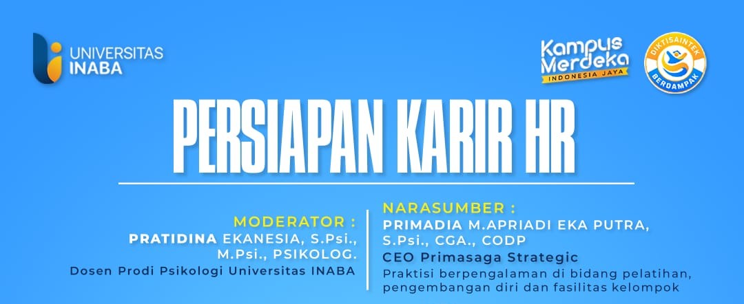 Universitas INABA Gelar Workshop "How to Be a Good Trainer" untuk Siapkan Karir HR Mahasiswa